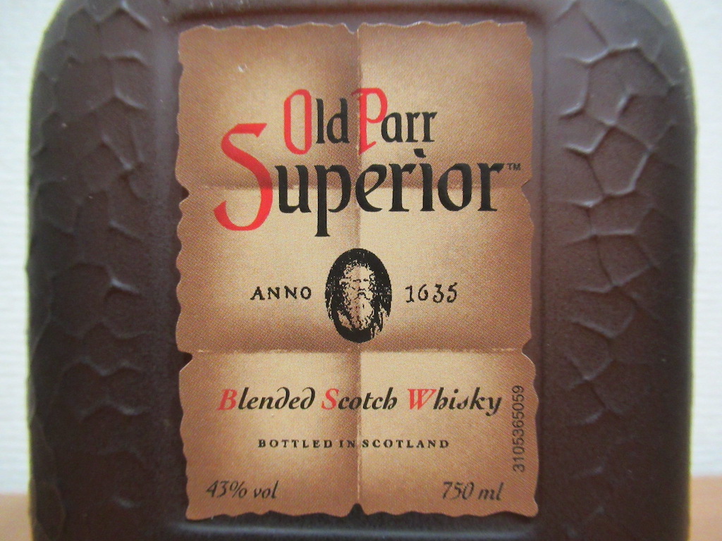 s0912601 未開封 オールドパー スーペリア OldParr Superior ANNO 1635